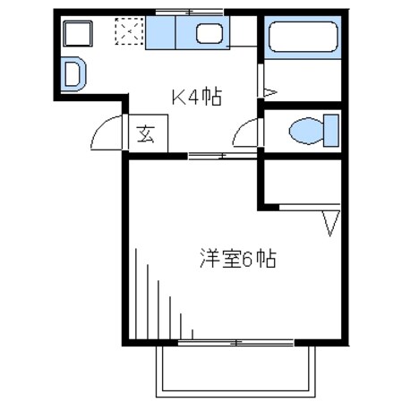 クレスト桐里の物件間取画像